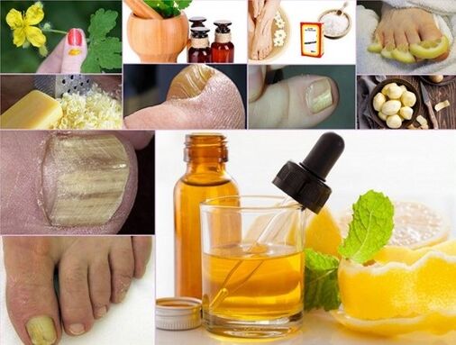 Folk remedies to treat toenail fungus